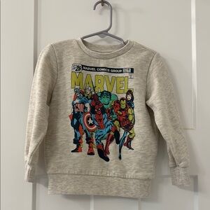 Toddler Boy Marvel Comics Group Graphic Sweatshirt